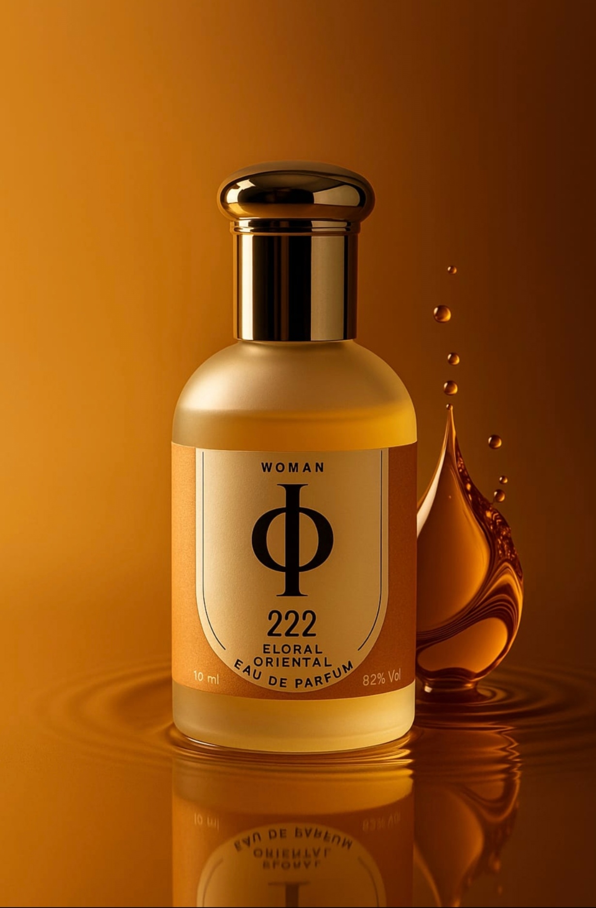 Perfume WOMAN de Mamperfums, referencia 222, en la imagen facilitada por el cliente.